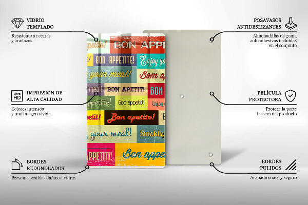 Tocător sticlă Subtitrări Bon appetit limbi