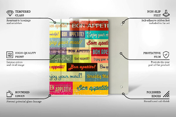 Tocător sticlă Subtitrări Bon appetit limbi