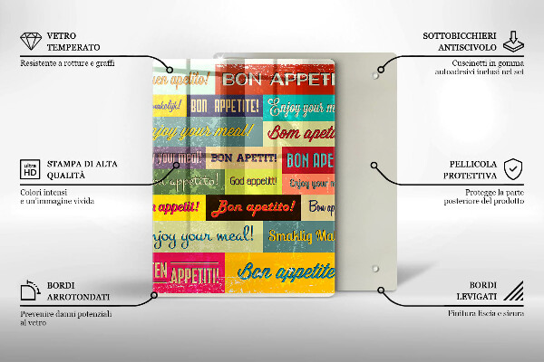 Tocător sticlă Subtitrări Bon appetit limbi