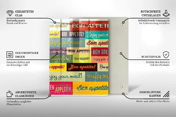 Tocător sticlă Subtitrări Bon appetit limbi