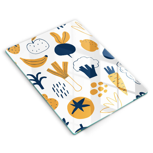 Tocător sticlă Ilustrație alimentară