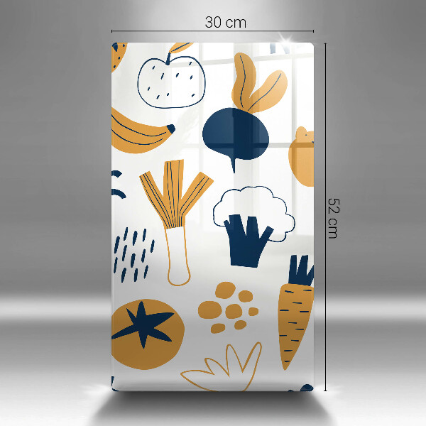 Tocător sticlă Ilustrație alimentară