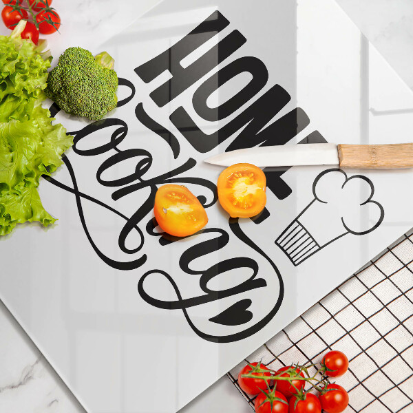 Tocător sticlă Home cooking