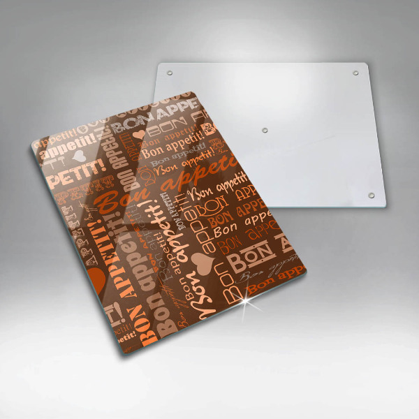 Tocător sticlă Bon appetit