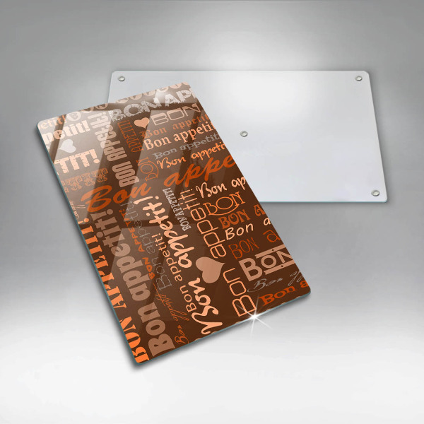 Tocător sticlă Bon appetit