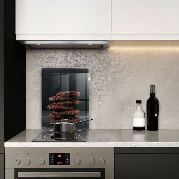 Tocător sticlă Prăjituri cu ciocolată