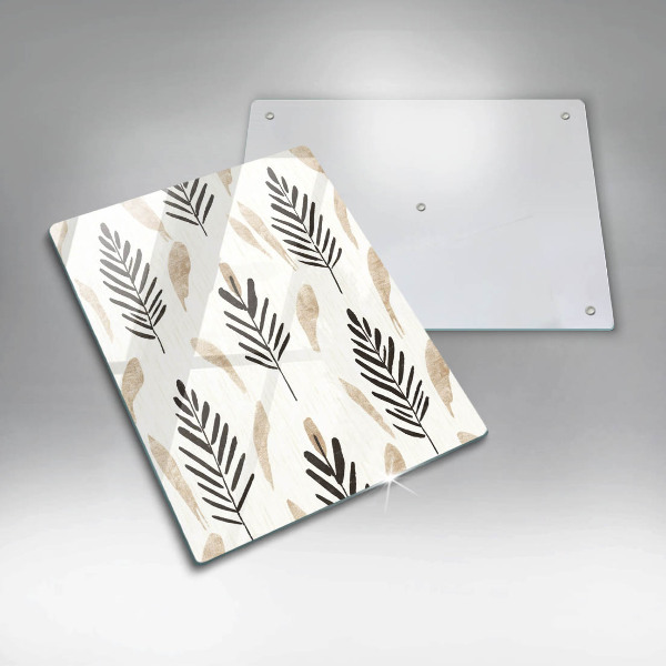 Tocător sticlă Plante Boho