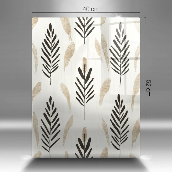 Tocător sticlă Plante Boho