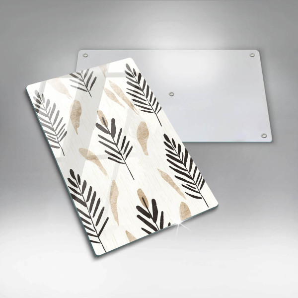 Tocător sticlă Plante Boho