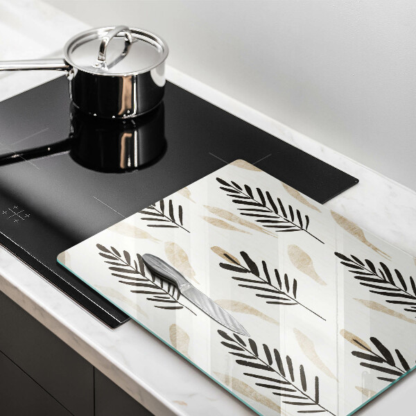 Tocător sticlă Plante Boho