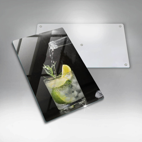 Tocător sticlă Un pahar de apă