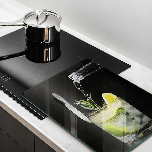 Tocător sticlă Un pahar de apă