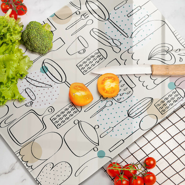 Tocător sticlă Accesorii pentru bucatarie