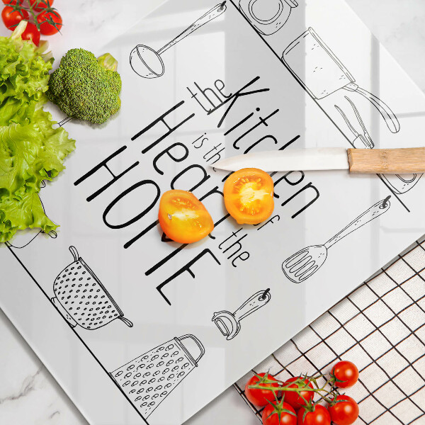 Tocător sticlă Inscripție propoziție