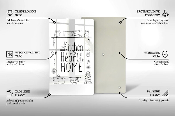 Tocător sticlă Inscripție propoziție