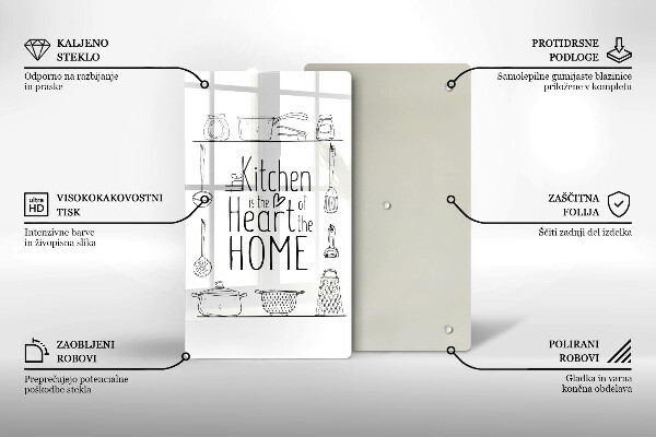 Tocător sticlă Inscripție propoziție