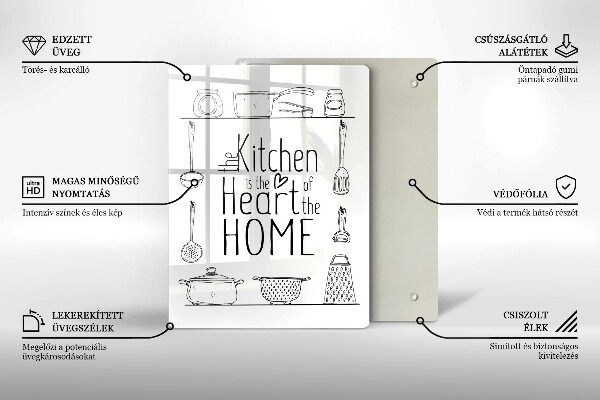 Tocător sticlă Inscripție propoziție