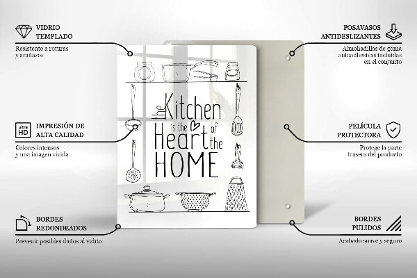 Tocător sticlă Inscripție propoziție