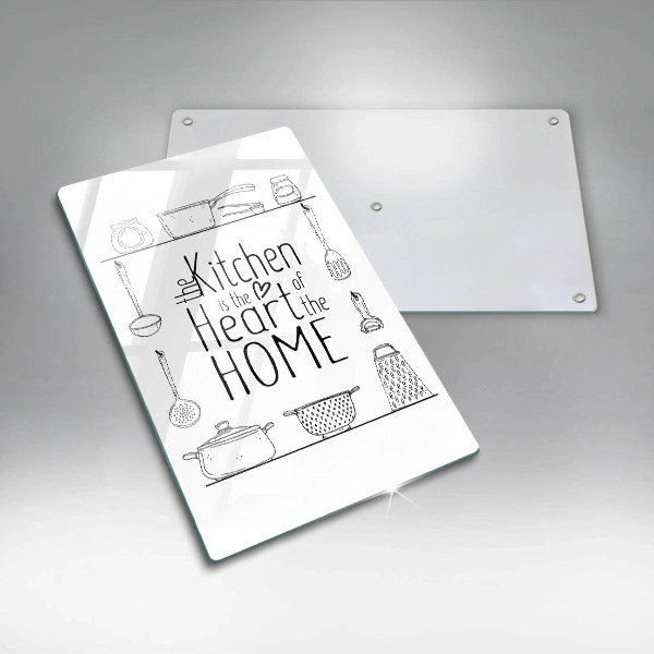 Tocător sticlă Inscripție propoziție