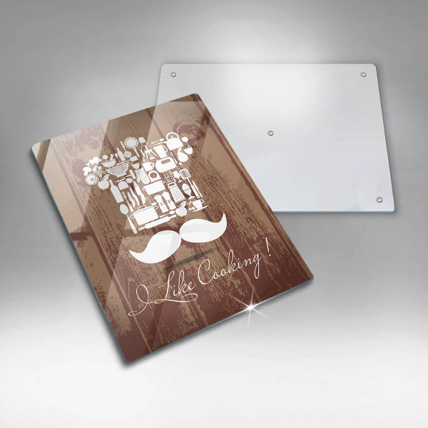 Tocător sticlă I like cooking