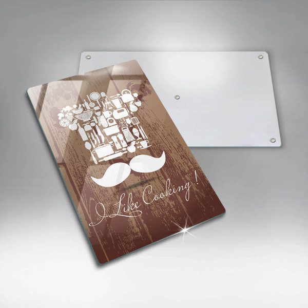 Tocător sticlă I like cooking