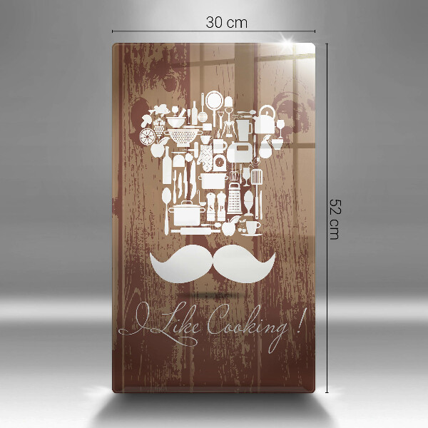 Tocător sticlă I like cooking