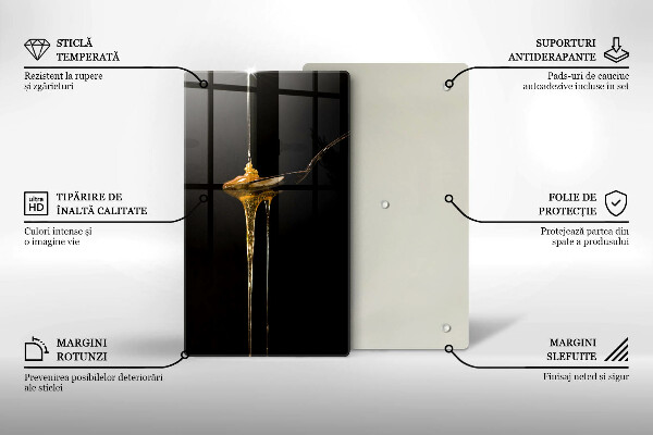 Tocător sticlă O lingurita de miere