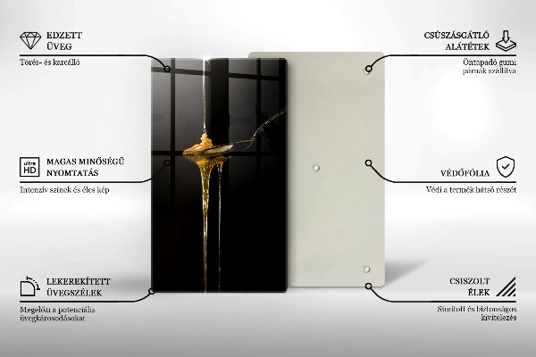 Tocător sticlă O lingurita de miere