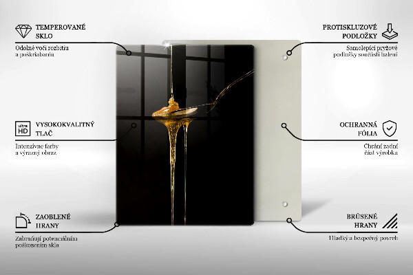 Tocător sticlă O lingurita de miere