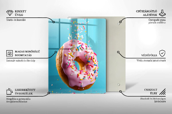 Tocător sticlă gogoasa gogoasa