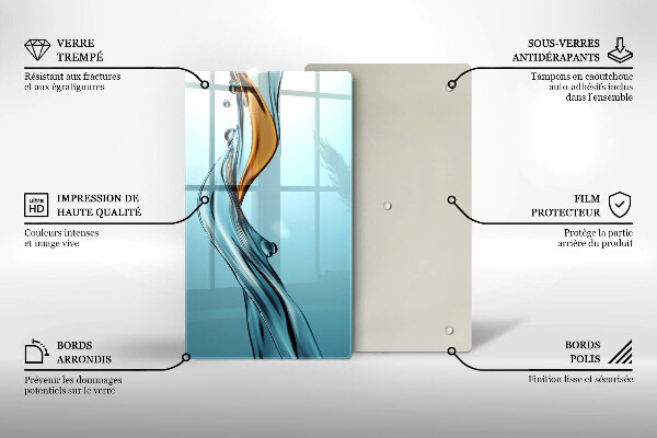 Tocător sticlă Jet de apă