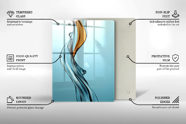 Tocător sticlă Jet de apă