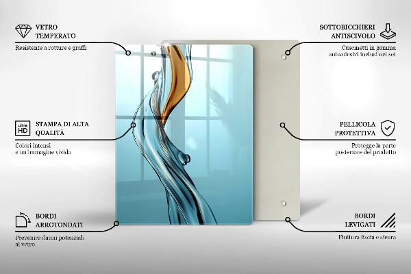 Tocător sticlă Jet de apă