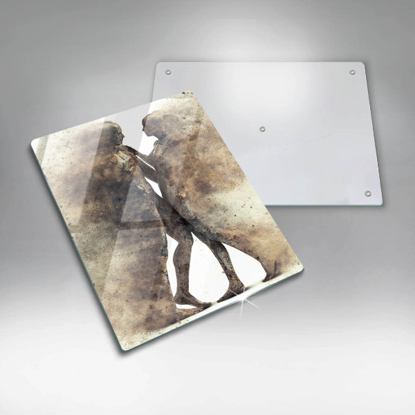 Tocător sticlă Corpurile oamenilor îndrăgostiți