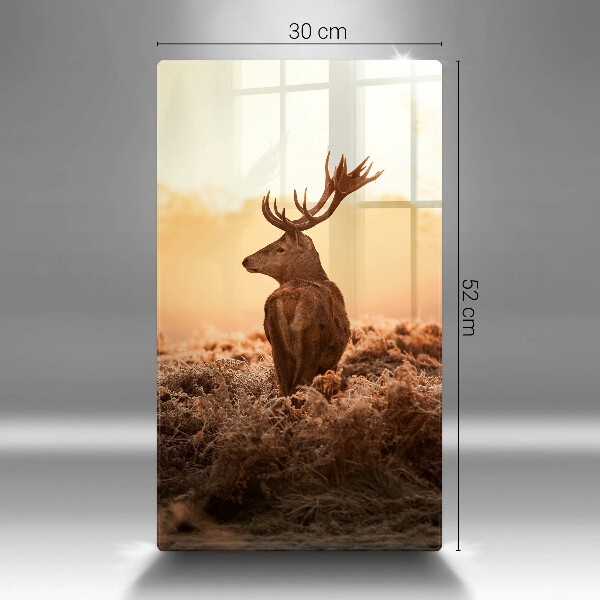 Tocător sticlă Căprioare pe câmp