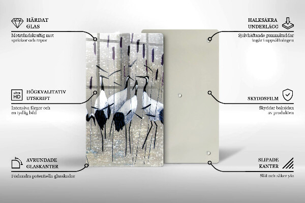 Tocător sticlă Macarale japoneze
