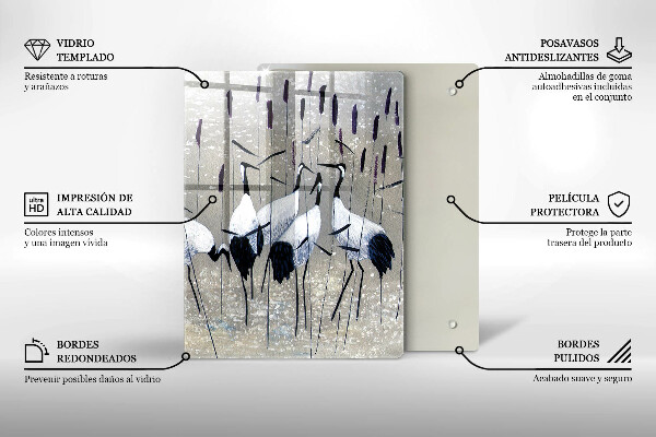 Tocător sticlă Macarale japoneze