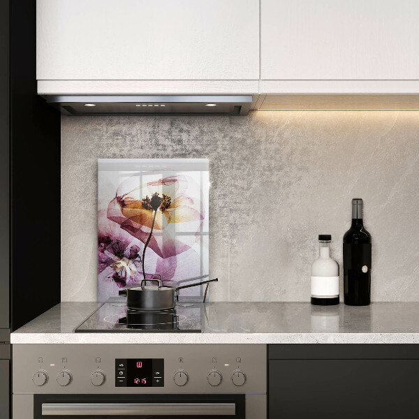 Tocător sticlă Flori delicate