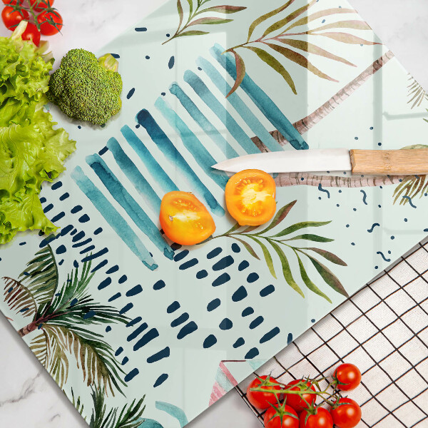 Tocător sticlă Ilustrații de vacanță