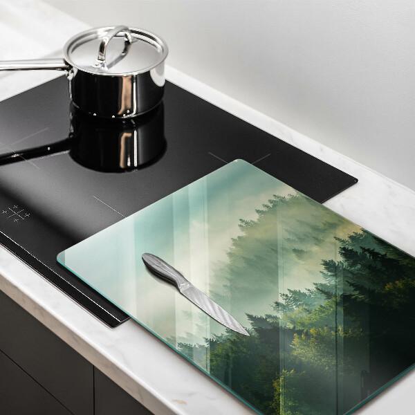 Tocător sticlă Peisaj Vedere a pădurii