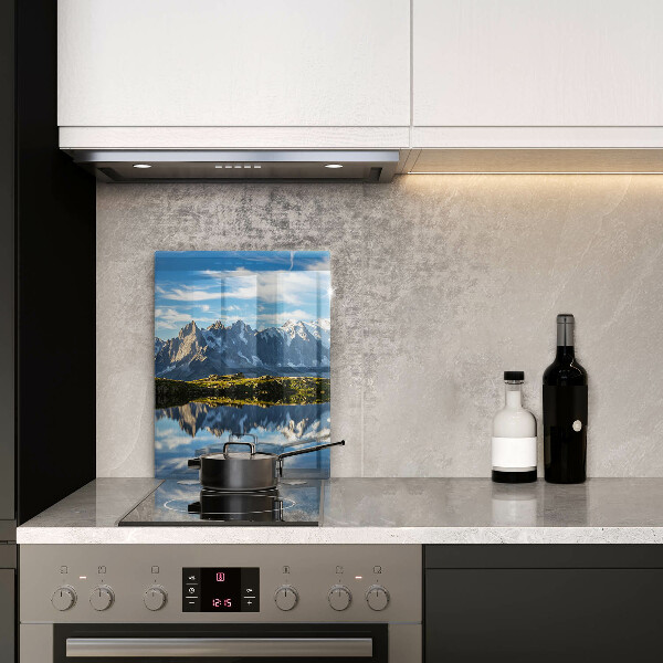 Tocător sticlă Peisaj montan