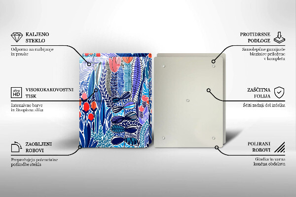 Tocător de bucătărie Lunca pictata