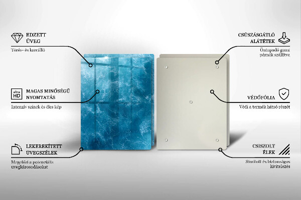 Tocător de bucătărie Apa albastra