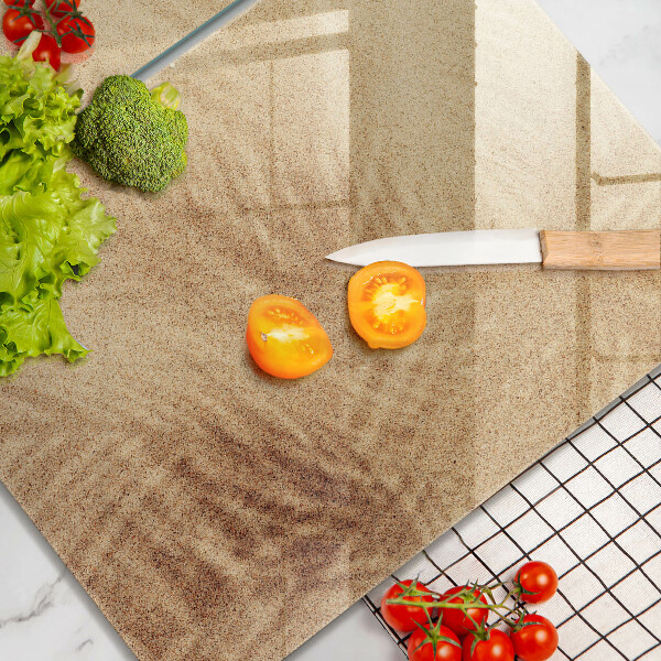 Tocător de bucătărie Vacanță pe plajă cu nisip