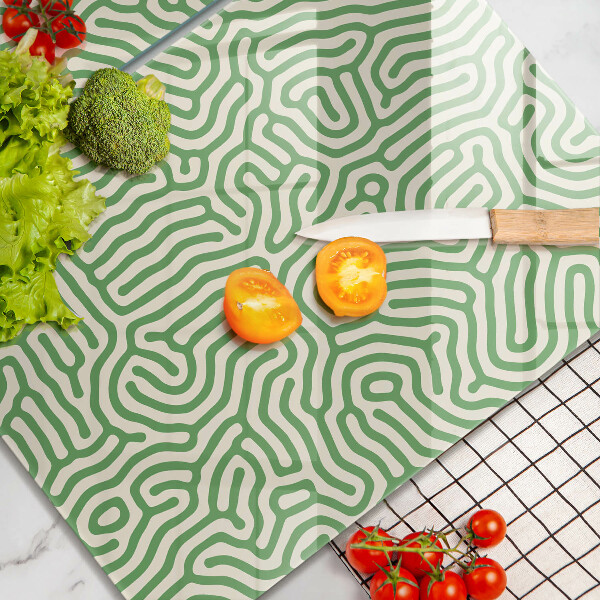 Tocător de bucătărie Linii abstracte