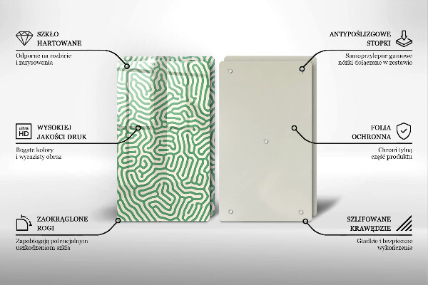 Tocător de bucătărie Linii abstracte