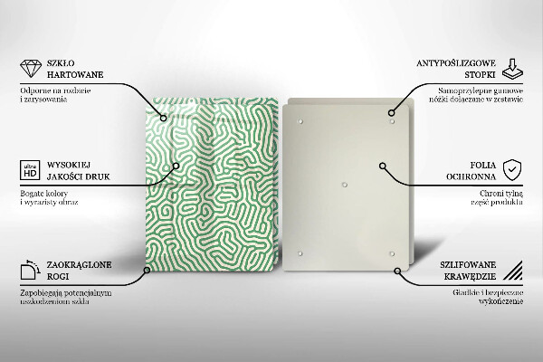 Tocător de bucătărie Linii abstracte