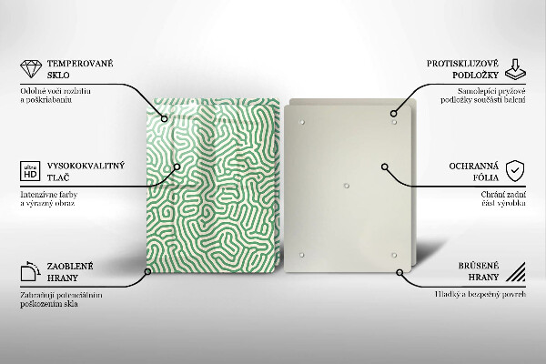 Tocător de bucătărie Linii abstracte