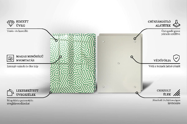 Tocător de bucătărie Linii abstracte