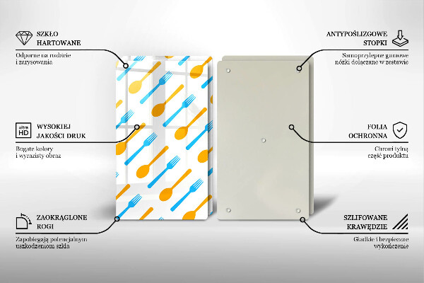 Tocător de bucătărie Furculițe și linguri